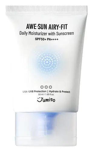 JUMISO Awe-Sun Airy-Fit Daily Moisturizer with Sunscreen SPF 50+ PA++++