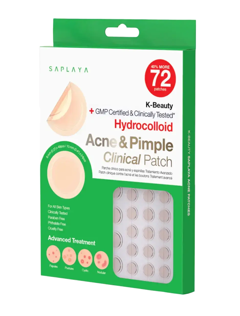 Saplaya Hydrocolloid Acne & Pimple Clinical Patch