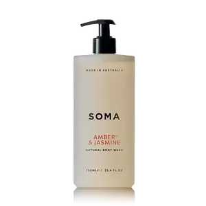 Soma Natural Body Wash 01 Amber & Jasmine