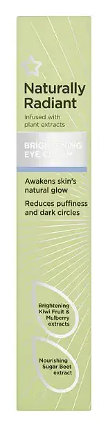 Superdrug Naturally Radiant Brightening Eye Cream