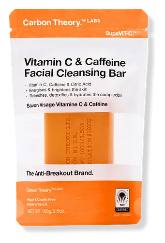 Carbon Theory Vitamin C & Caffeine Facial Cleansing Bar