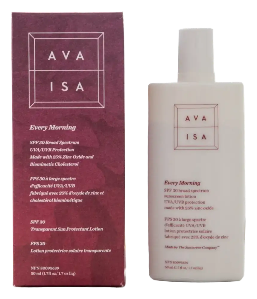 The Sunscreen Company Ava Isa Every Morning Sunscreen SPF 30