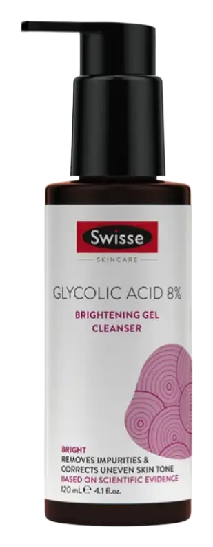 Swisse Glycolic Acid 8% Brightening Gel Cleanser
