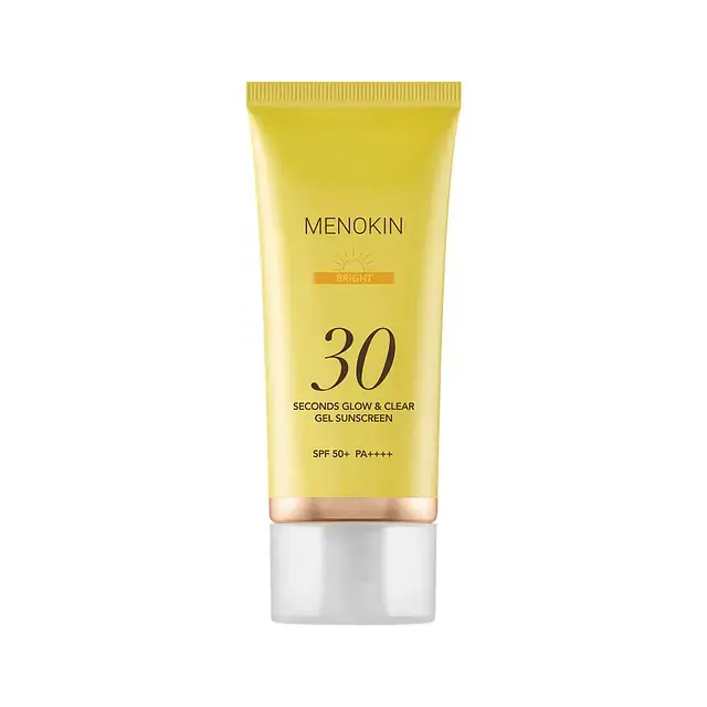 Menokin 30 Seconds Glow & Clear Gel Sunscreen SPF 50+ Bright
