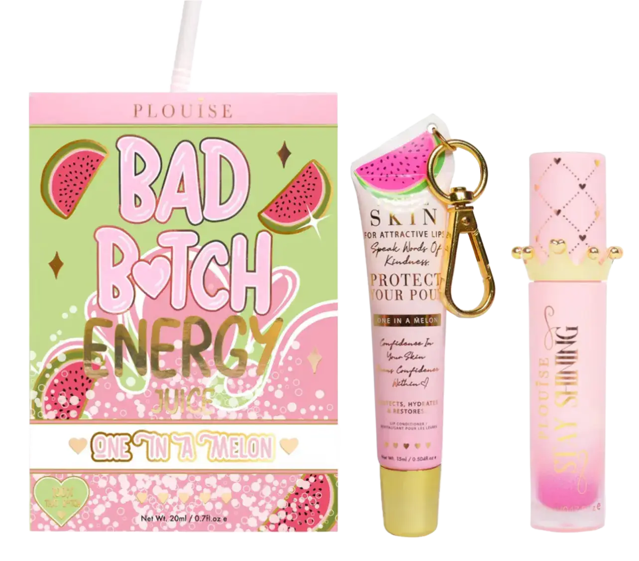 P. Louise Bad B*tch Energy Lip Duo Watermelon