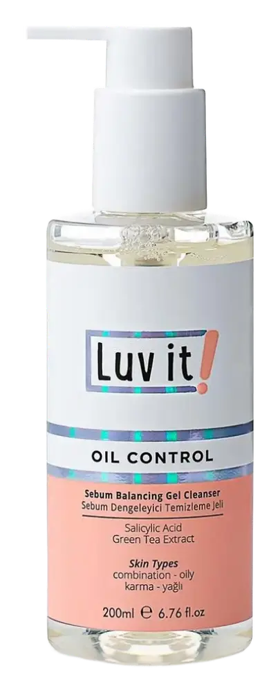 Luv it! Oil Control Sebum Balancing Gel Cleanser