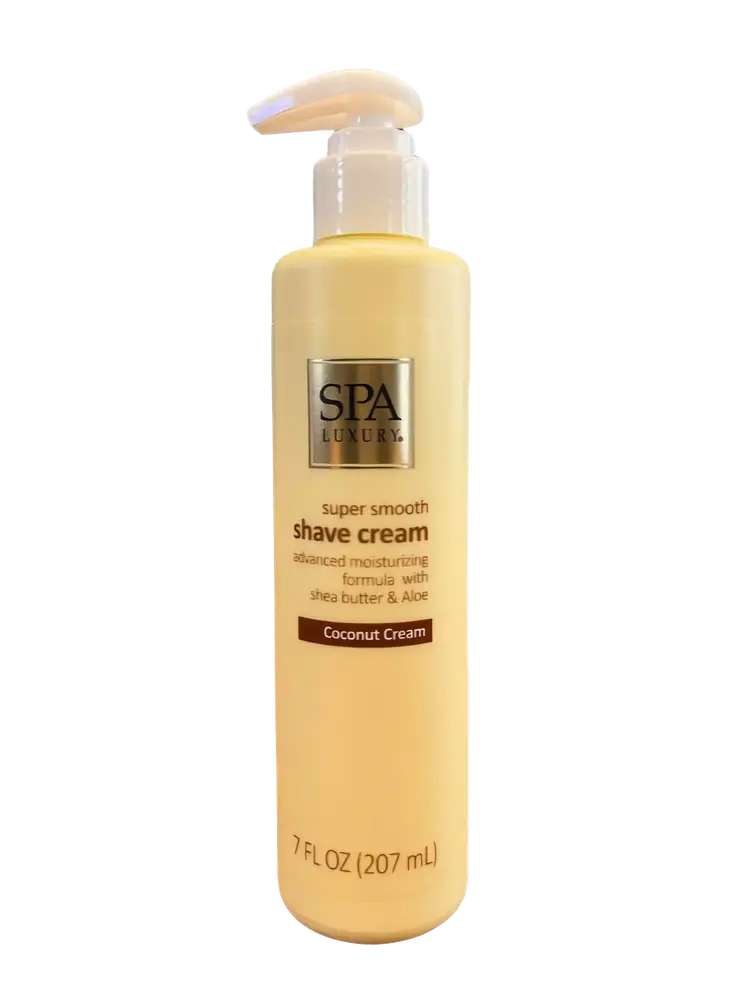 Spa Luxury Super Smooth Shave Cream Coconut Cream
