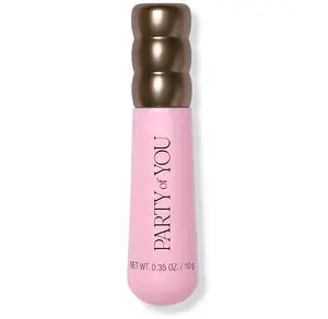 Party Of You Security Blanket Plush Hug Lip Balm Strawberry Milkshake
