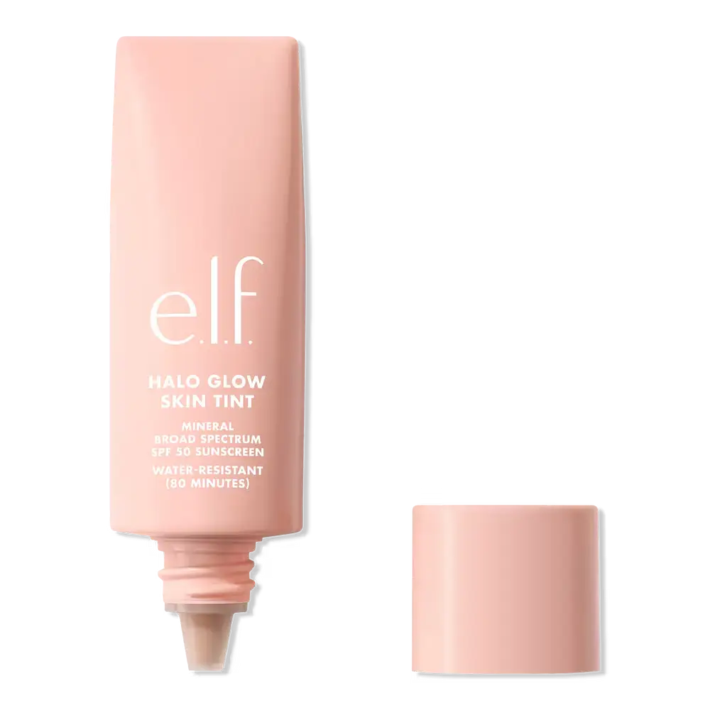 e.l.f. cosmetics Halo Glow Skin Tint SPF 50 11 Tan Warm