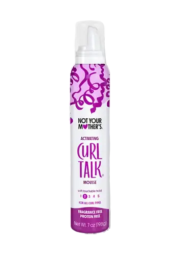 Not Your Mother’s Curl Talk Fragrance-Free Curl Activating Hair Mousse