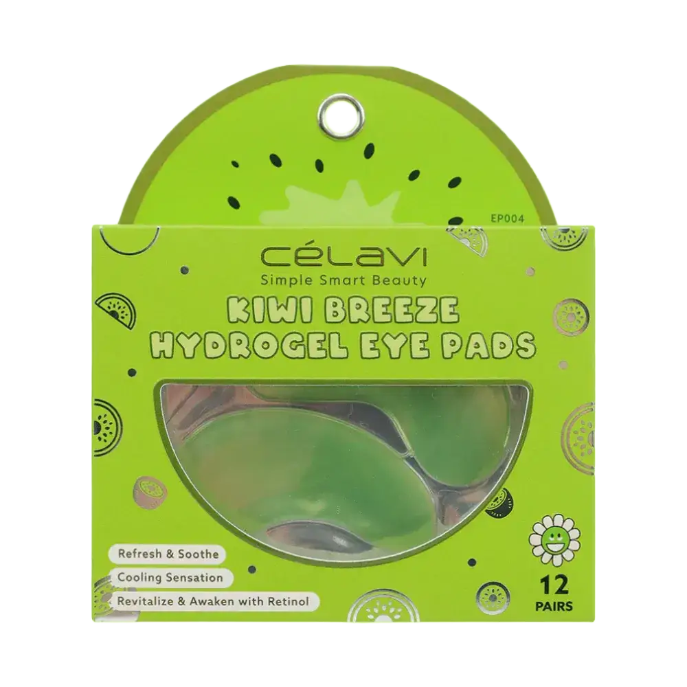 Celavi Kiwi Breeze Hydrogel Eye Pads