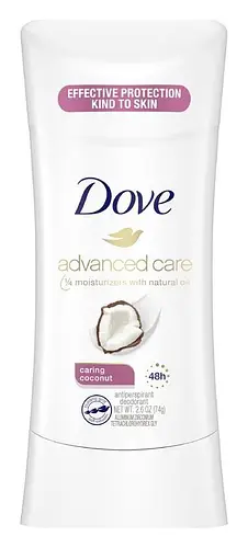 Dove Advanced Care Antiperspirant Deodorant Stick Caring Coconut