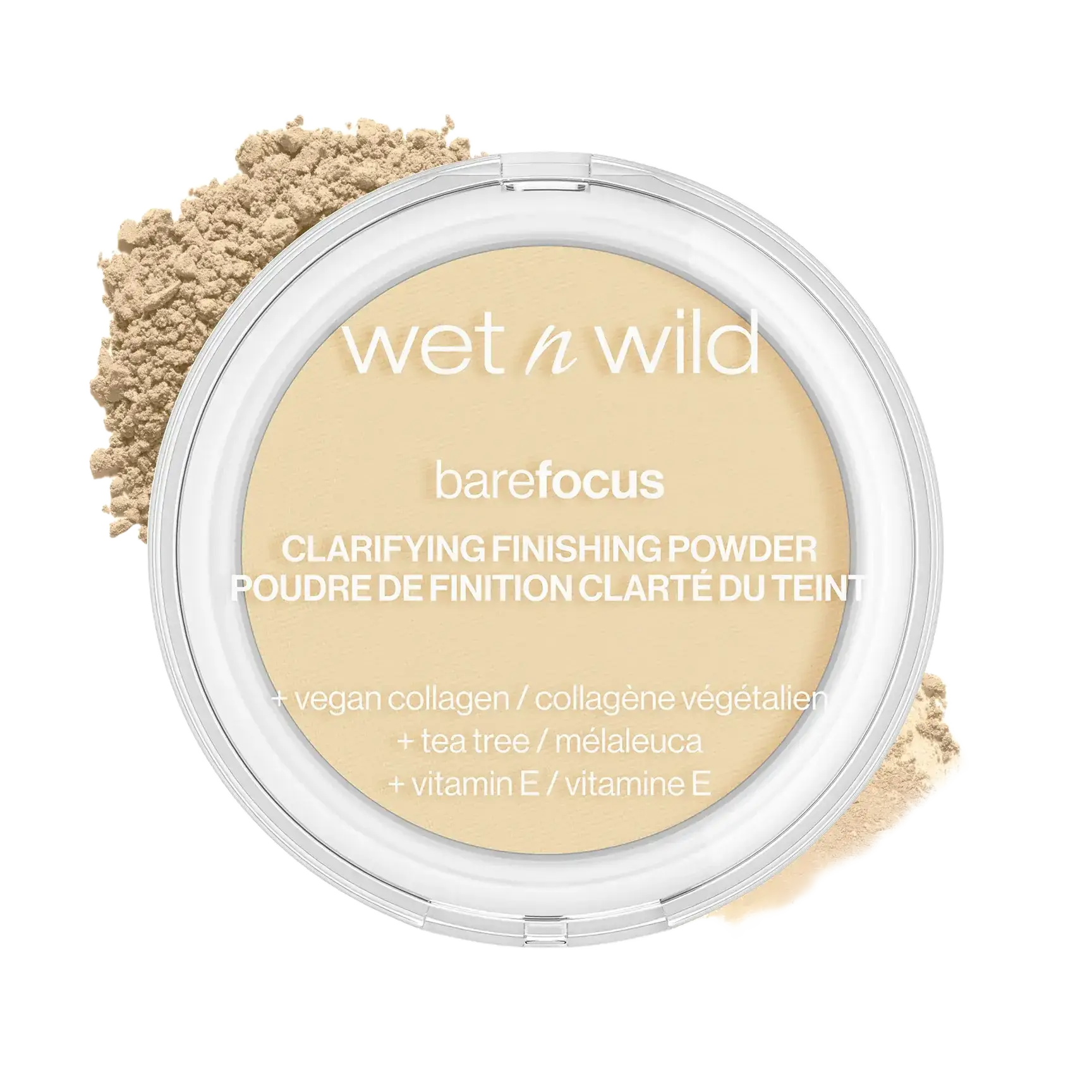 Wet n Wild Bare Focus Clarifying Finishing Powder Fair-Light