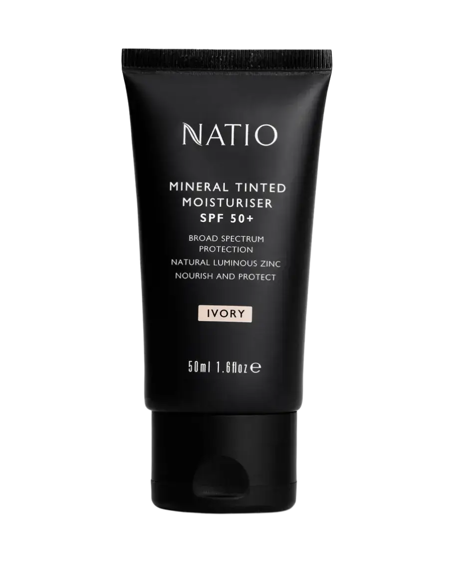 Natio Mineral Tinted Moisturiser SPF 50+ Ivory