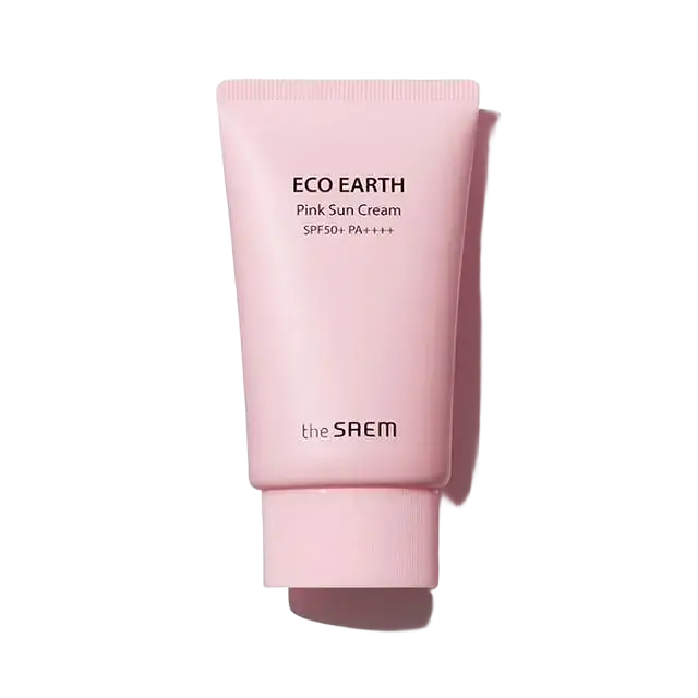 The Saem Eco Earth Pink Sun Cream SPF 50+ PA++++