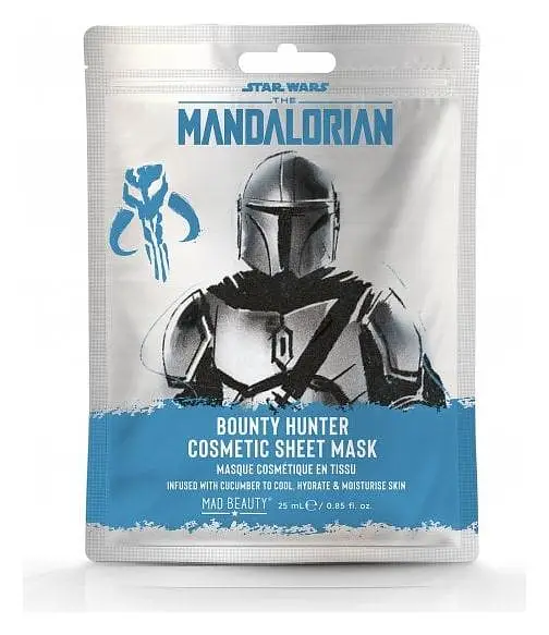 Mad Beauty Disney Mandalorian Silver Cosmetic Sheet Mask