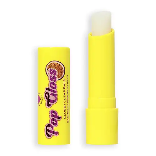 Revolution Beauty I Heart Revolution Pop Gloss Lip Balm Passionfruit Clear