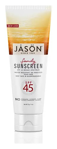 Jāsön Naturals Family Sunscreen SPF 45 Broad Spectrum