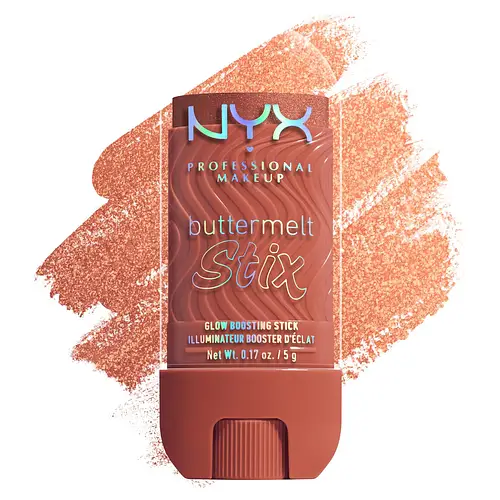 NYX Cosmetics Buttermelt Glow Boosting Highlighter Stix Left You Melt