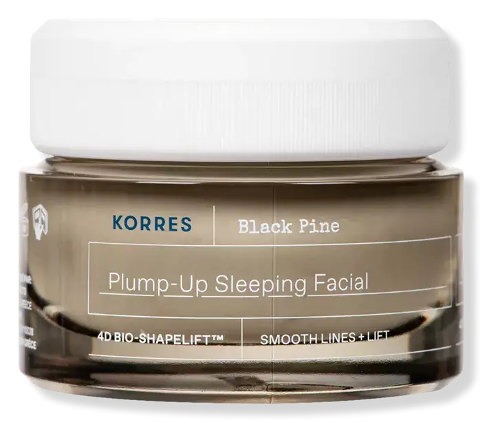KORRES Black Pine Plump-Up Sleeping Facial