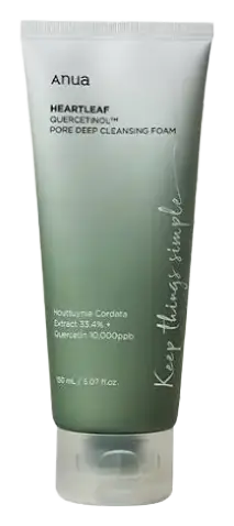 Anua Heartleaf Quercetinol Pore Deep Cleansing Foam