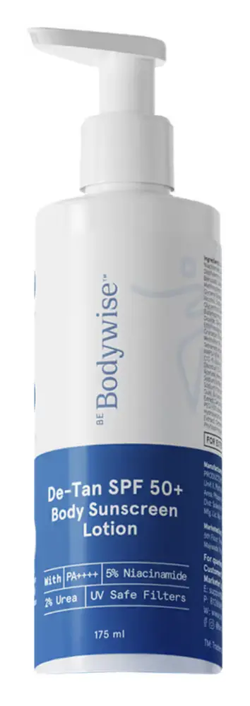 Be Bodywise De-Tan SPF 50+ Body Sunscreen Lotion