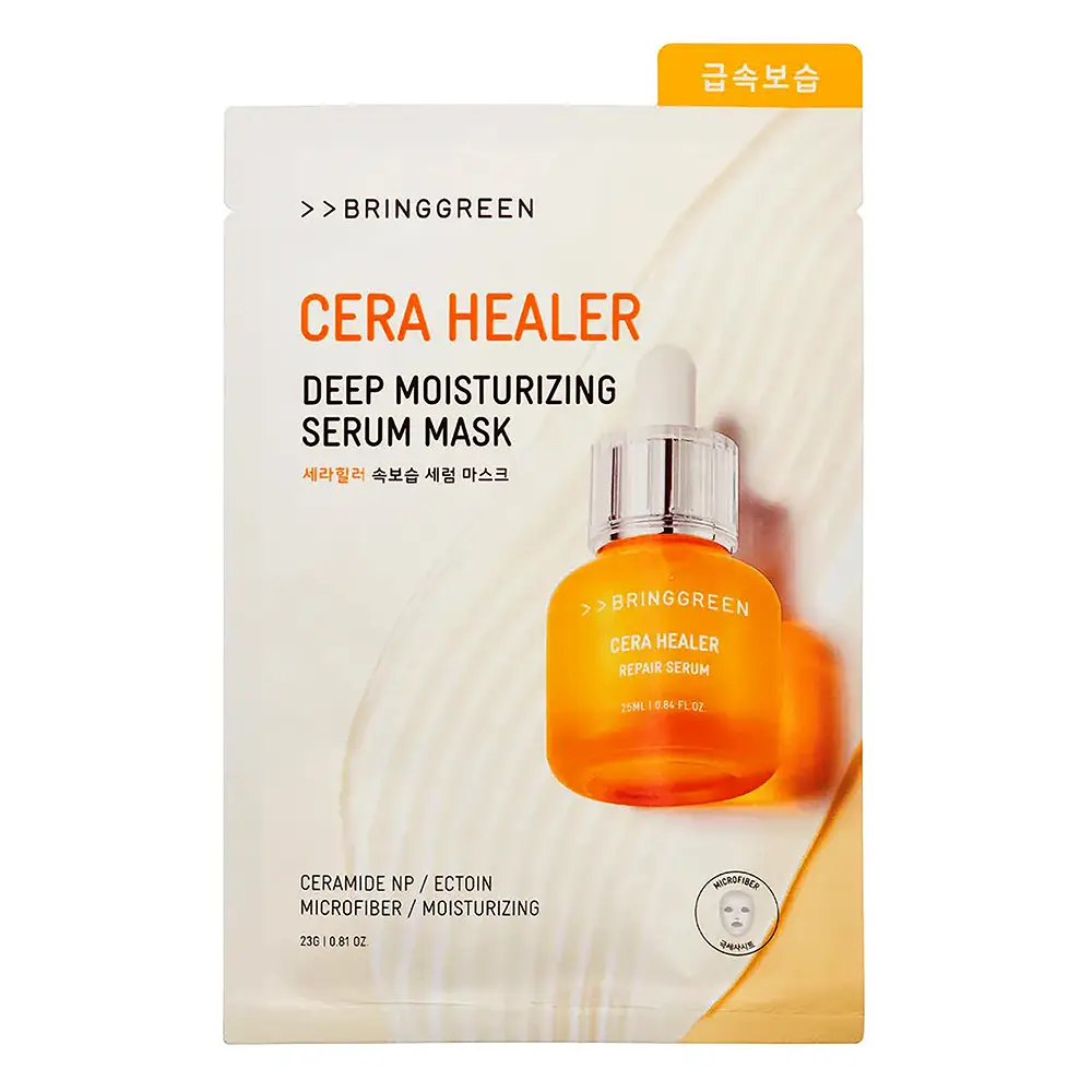 Bring Green Serum Mask Cera Healer Deep Moisturizing: