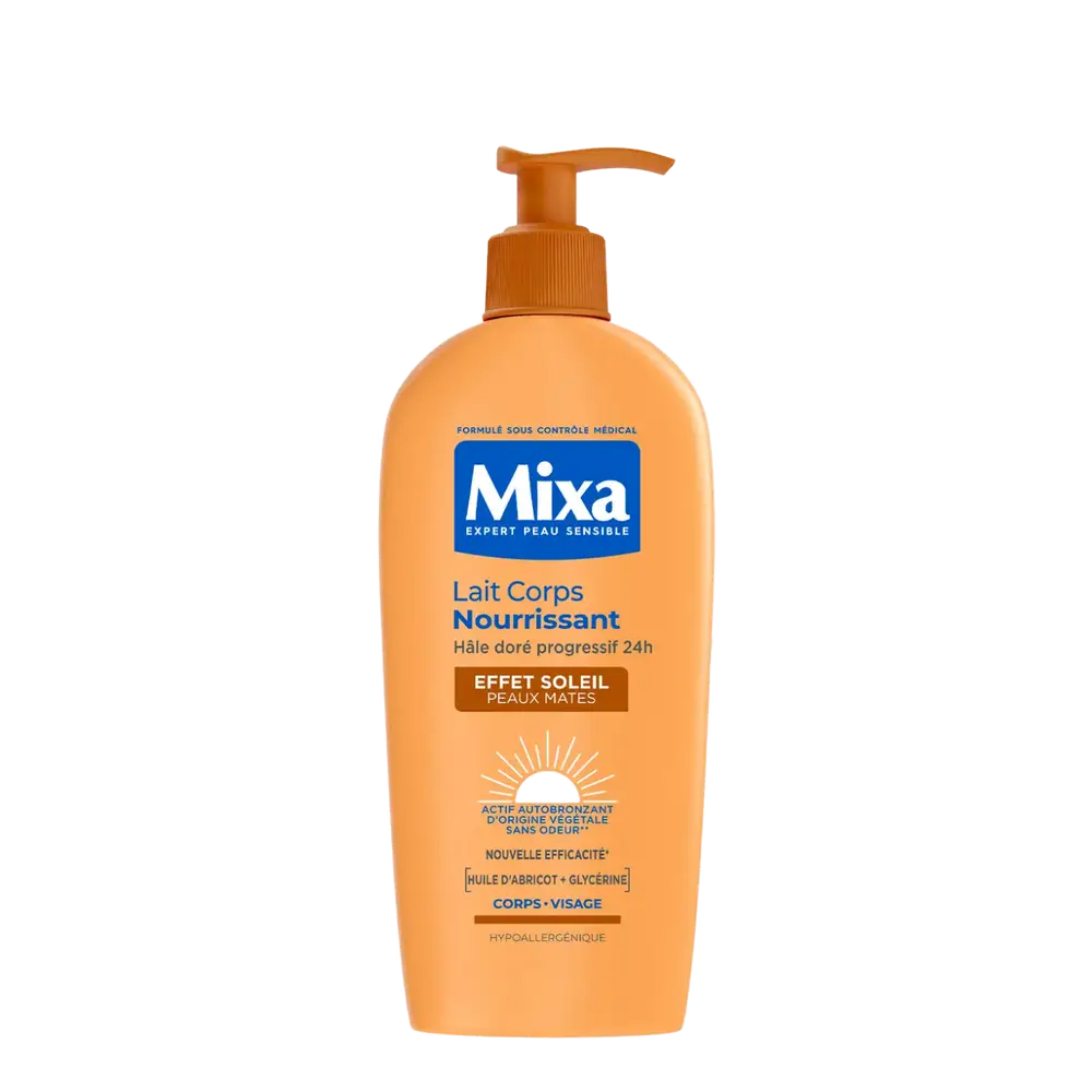 Mixa Lait Corps Nourrissant Effet Soleil Peaux Mates