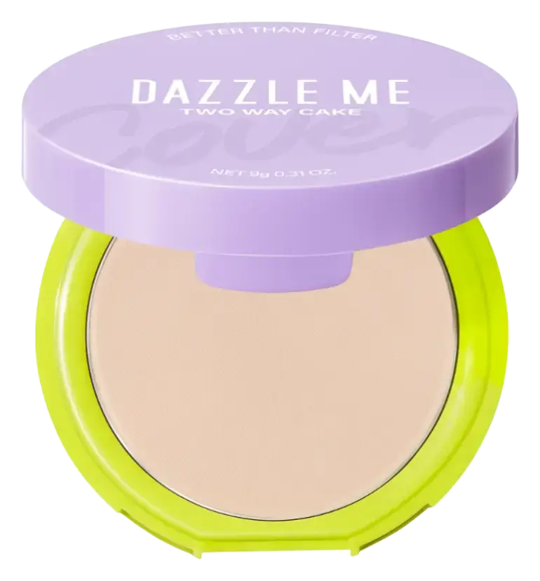 Dazzle Me Better Than Filter Double Kill Two Way Cake Powder 04 Medium Buff
