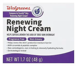 Walgreens Renewing Night Cream