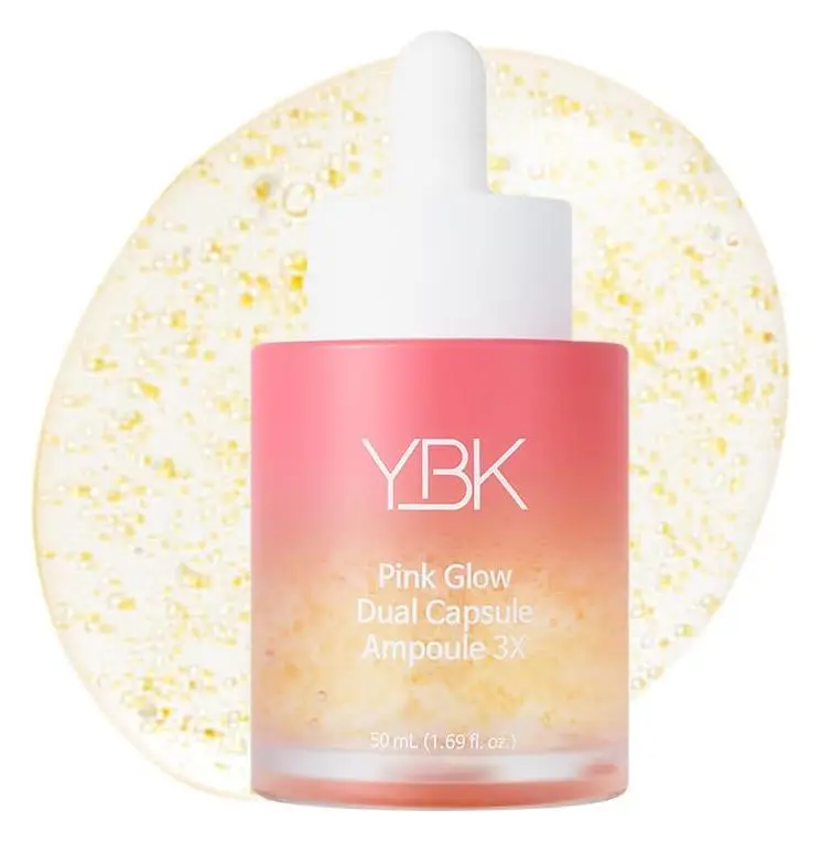 YBK Pink Glow Dual Capsule Ampoule 3X