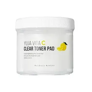 MACQUEEN Yuja Vita C Clear Toner Pad