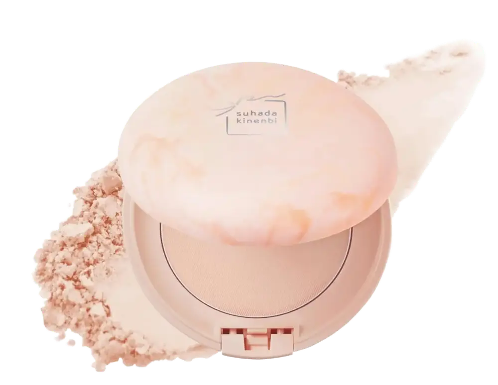 SANA Suhada Kinenbi Skin Care Powder Honey Apple Tea Scent N01 Nude Beige