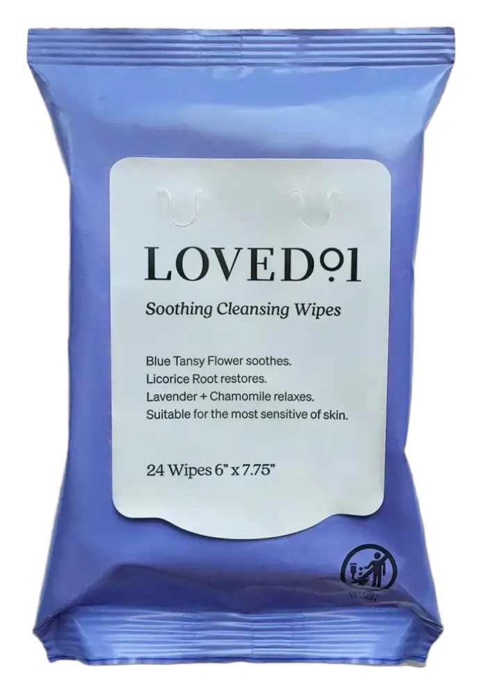 Loved01 Soothing Cleansing Wipes