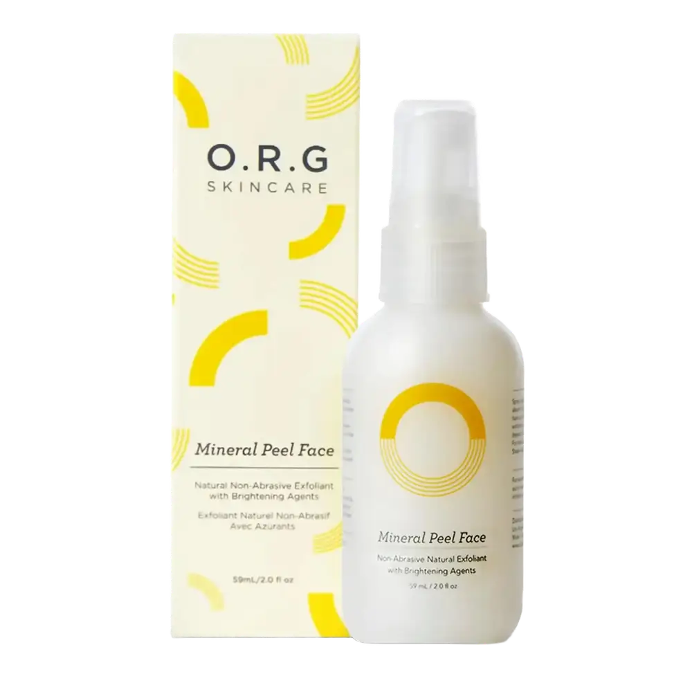 o.r.g skincare Mineral Peel Face