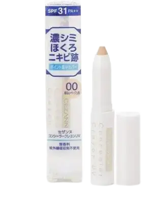 Cezanne Concealer Crayon UV SPF 31 PA++ 00 Bright Beige
