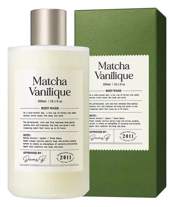 Derma:B Narrative Body Wash - Matcha Vanilique