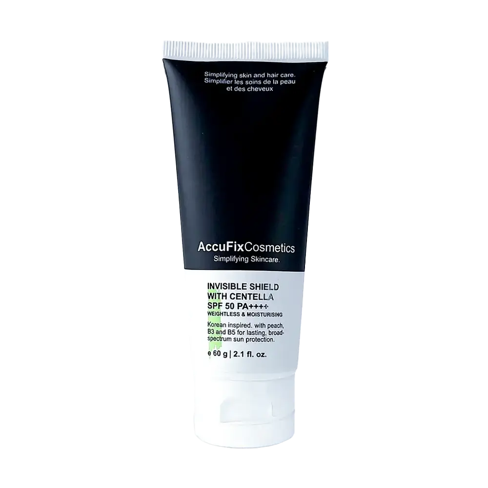 Accufix Cosmetics Invisible Shield With Centella SPF 50