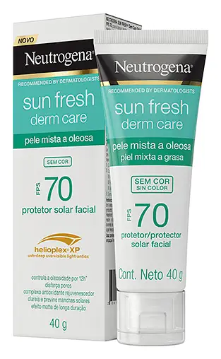 Neutrogena Sun Fresh Derm Care SPF 50 Latin America