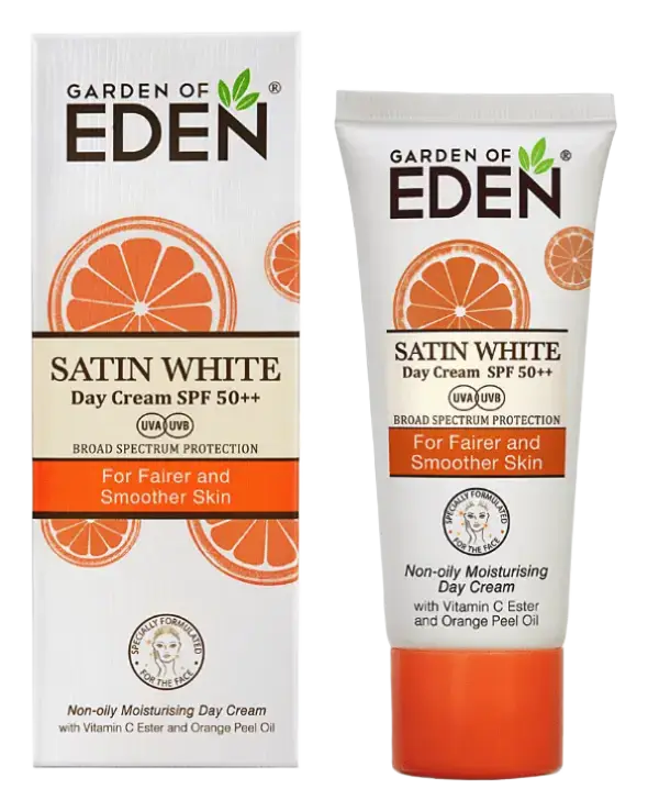 Garden of Eden Satin White Day Cream SPF 50++