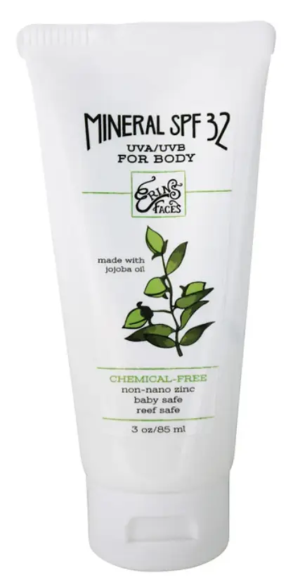 Erin's Faces Mineral SPF 32 For Body