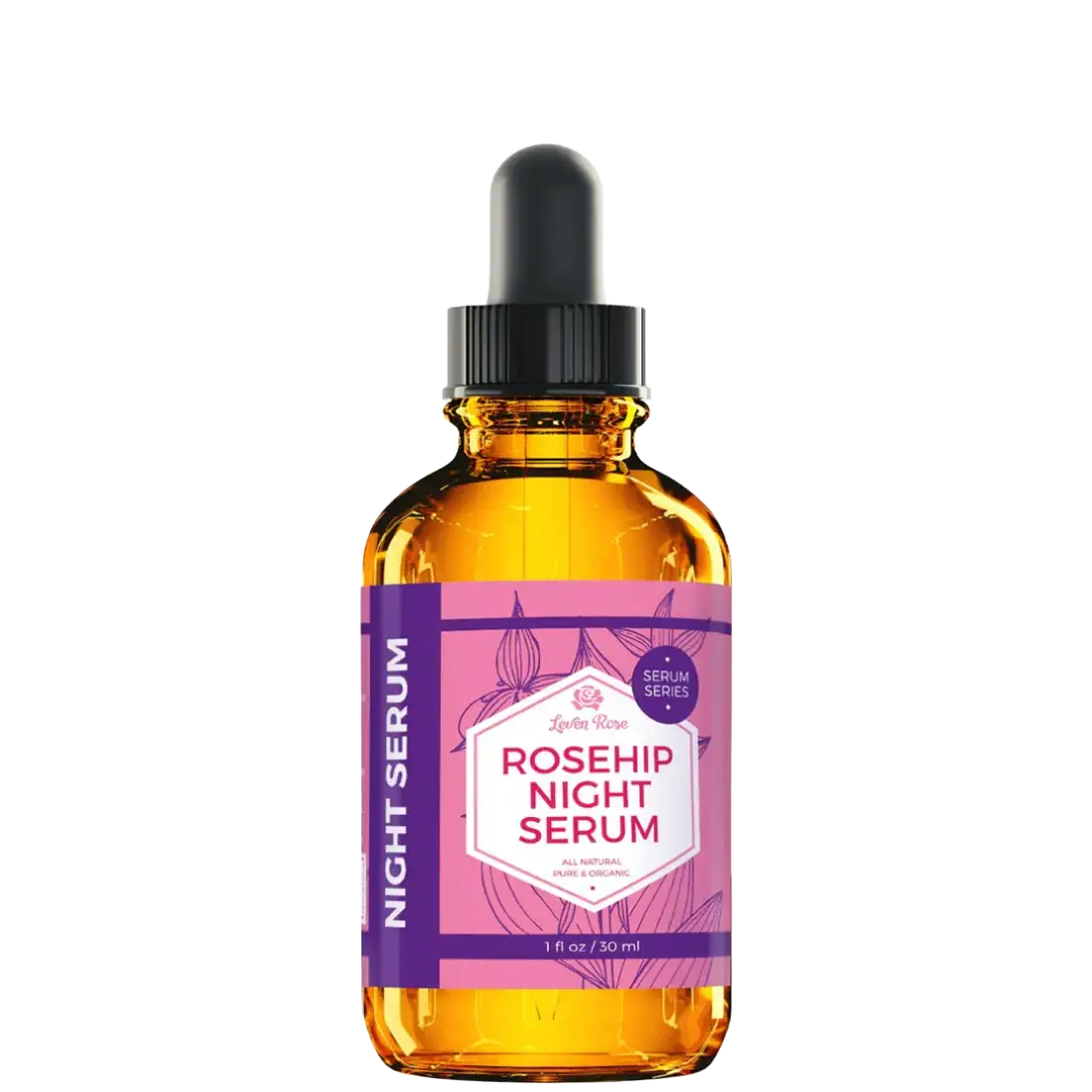 Leven Rose Rosehip Night Serum