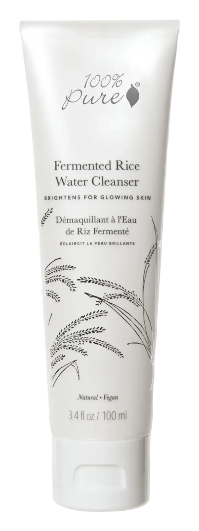 100% Pure Fermented Rice Water Cleanser