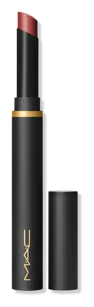 Mac Cosmetics Powder Kiss Velvet Blur Slim Lipstick Love Clove
