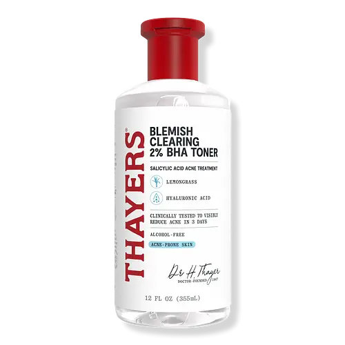 Thayers Blemish Clearing 2% BHA Toner