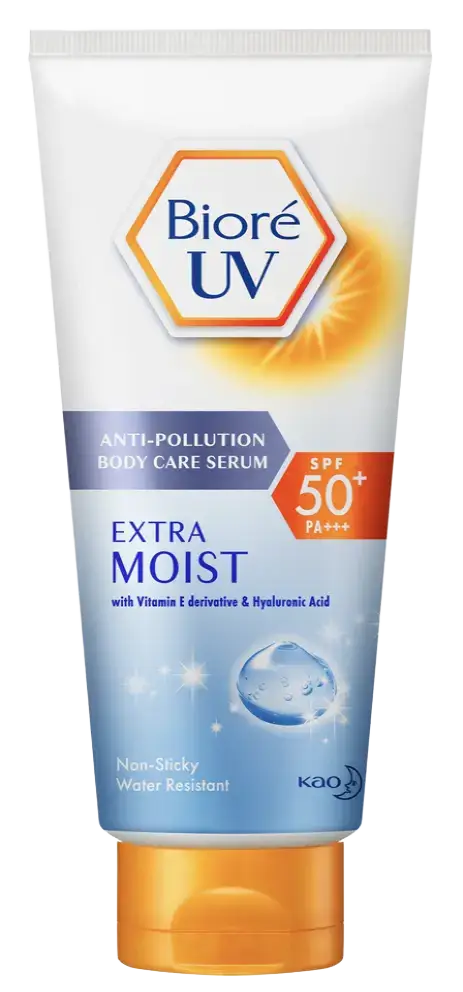 Biore UV Anti-Pollution Body Care Serum SPF 50+ PA+++ - Extra Moist Singapore