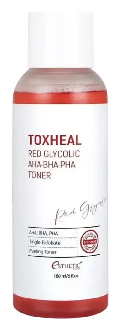 Esthetic House Toxheal Red Glycolic AHA BHA PHA Toner
