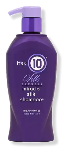 It’s a 10 Silk Express Miracle Silk Shampoo