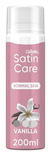 Gillette Shaving Gel for Dry Skin with Vanilla Cashmere Vanilla