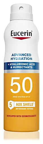 Eucerin Advanced Hydration Sunscreen Spray - SPF 50